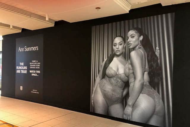 The new Ann Summers store in the Buchanan Galleries will open before Valentine’s Day