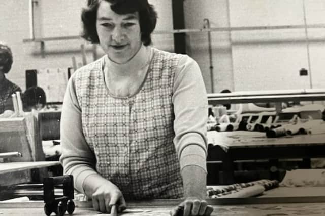 Margaret Nee(Chalmers) worked as a seamstress for most of her life - and used the skills she developed to volunteer and support her community