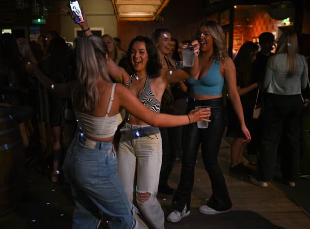 One might think it’s Scots law to get on the dance floor when Bits and Pieces come on - that’s not the case, it’s just a classic club banger