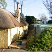 The Ye Olde Toll House in the village of Newton Poppleford  near Sidmouth, Devon, as it goes up for auction. 