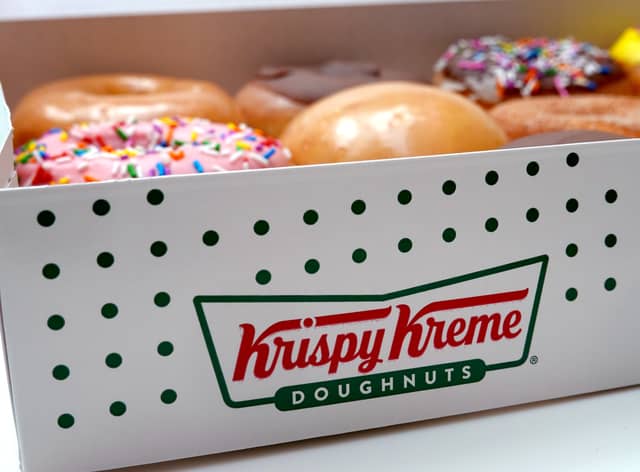 Krispy Kreme is handing out free donuts this Valentines Day