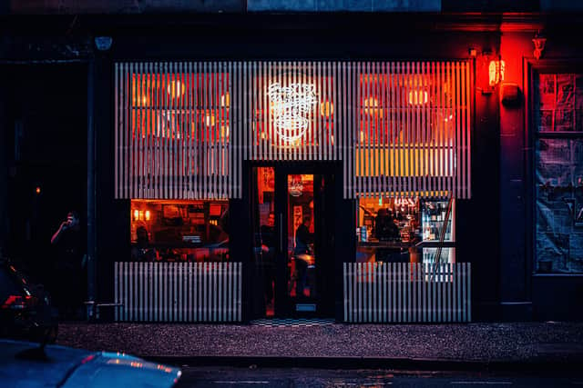 The front exterior of Ramen Dayo on Sauchiehall Street set to open this Saturday, February 11
