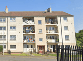 The Glen Oaks housing association home was completely emptied, with the thieves not even leaving the carpet for the resident
