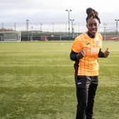 Glasgow City have signed USA striker Miracle Porter (Image: GCFC x Georgia Reynolds)