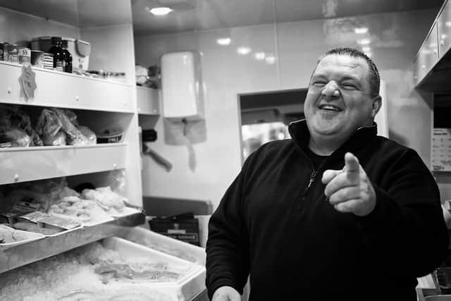 Paul, of Paul’s Fresh Fish, runs a fish van in Maryhill where he delivers fish from ‘store to door’