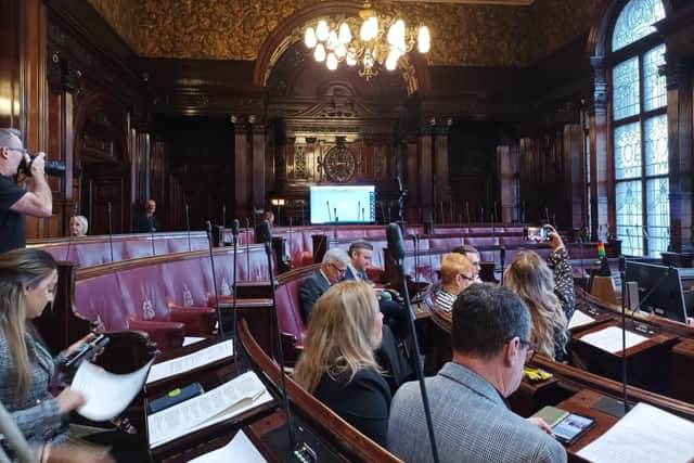 The city council budget was agreed today, February 16, in Glasgow City Chambers