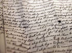 A letter (not pictured) posted in 1916 have reached its london destination more than 100 years later. 