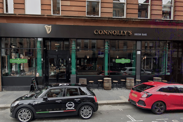 Connolly’s in the Merchant City were forced to soundproof their bar after ‘significant’ noise complaints