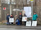 Queen Elizabeth University Hospital abortion protestors have began protesting today (February 22) where they will remain for 40 days over lent.