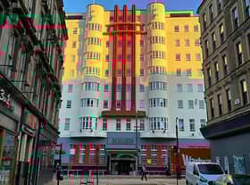 A view of the Beresford building from Elmbank Street