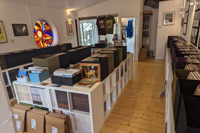 Last Night from Glasgow has a record shop and headquarters in the Hidden Lane in Finnieston