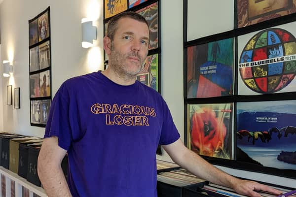 Ian Smith founded Last Night from Glasgow as a socialist record label, paying artists a fair wage from their headquarters in the Hidden Lane in Finnieston