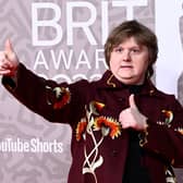 Lewis Capaldi attends The BRIT Awards 2023  at The O2 Arena on February 11, 2023 in London, England. (Photo by Gareth Cattermole/Getty Images)