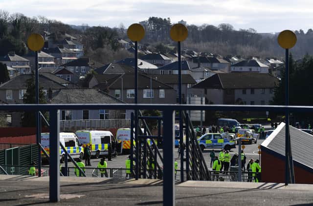 Police reported four arrests made on the Viaplay Cup Final day (Image: Getty Images)