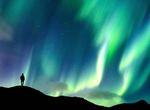 Aurora Borealis, Northern lights. Mumemories - stock.adobe.com