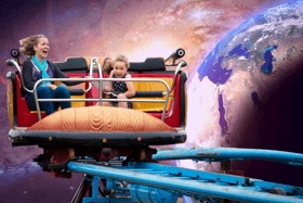 The Galactic Carnival offers ‘space-themed fairgrounds with photo opportunities’
