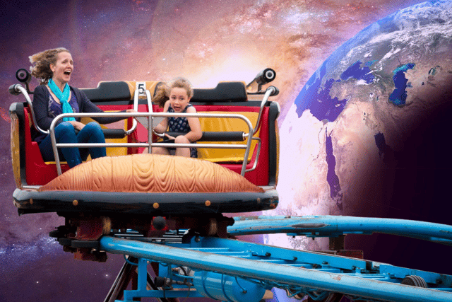 The Galactic Carnival offers ‘space-themed fairgrounds with photo opportunities’