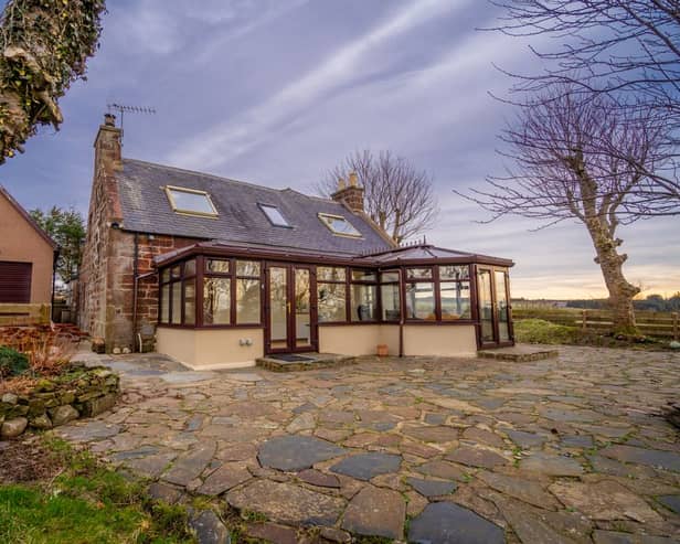 For Sale: Quirky cottage with stunning panoramic views of Bennachie hills on the market for £240,000