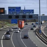 Parts of the M8 motorway in Glasgow are to close overnight for almost two weeks 