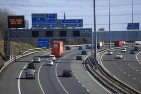 Parts of the M8 motorway in Glasgow are to close overnight for almost two weeks 