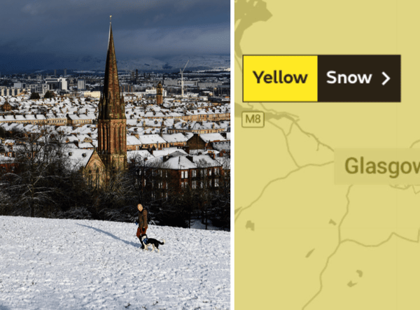 Glasgow snow warning: Met Office warns ‘blocked roads’, ‘stranded vehicles’, and ‘significant disruption’