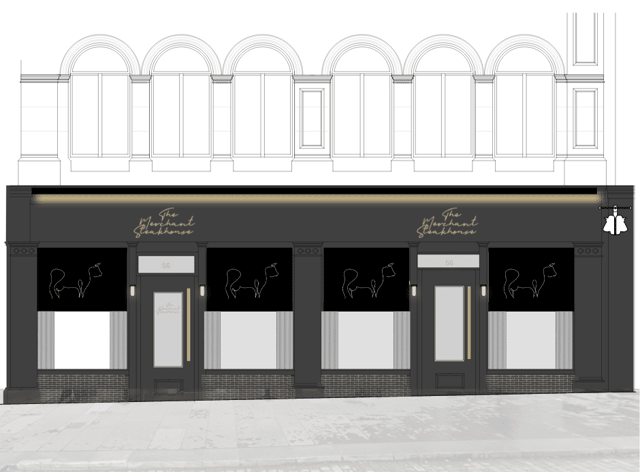 The new steakhouse, The Merchant Steakhouse, will open this Spring on the site of Canteen 58