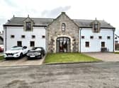 Rare opportunity to own an elegant mid terrace farm steading with a log burning stove for less than £300,000