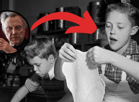 A graphic for the Christopher Walken Glasgow origins article