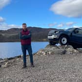 Steven Chisholm tested the Land Rover Defender 90 off-road at the Land Rover Experience in Dunkeld