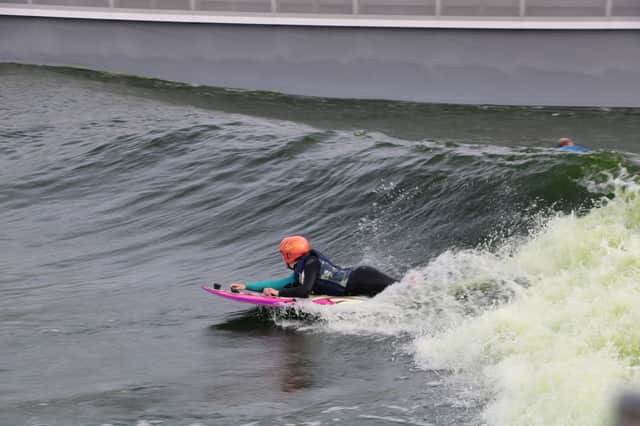 Glasgow surfer Hannah Dines