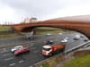 Sighthill Bridge over the M8 soon to open to pedestrians and cyclists