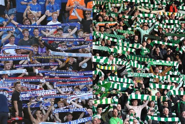 Rangers and Celtic fans have been reacting to the Scottish Cup semi-final draw