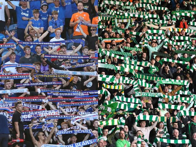 Rangers and Celtic fans have been reacting to the Scottish Cup semi-final draw