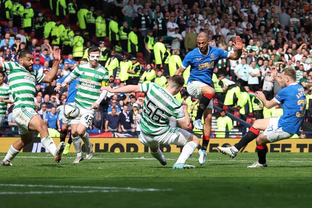 Rangers beat Celtic 2-1 in extra-time at the Scottish Cup semi-final stage last year