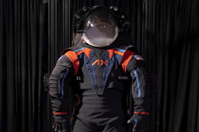 This is the spacesuit the first astronaut back on the Moon will wear