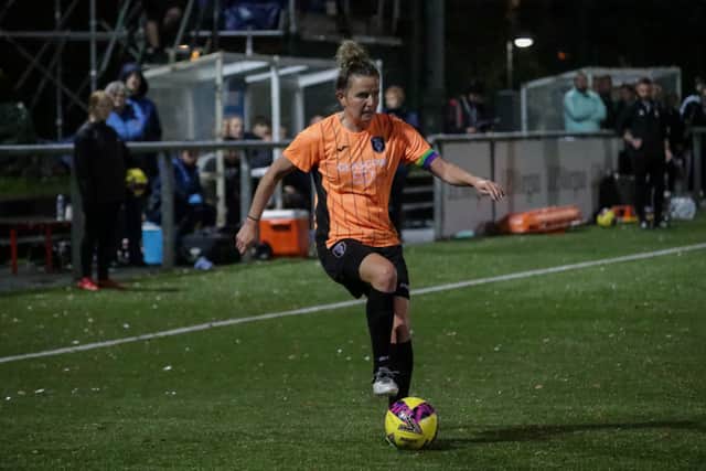 Lauder has signed a contract extension which will take her to over a decade with the club (Image: GCFC x Georgia Reynolds)