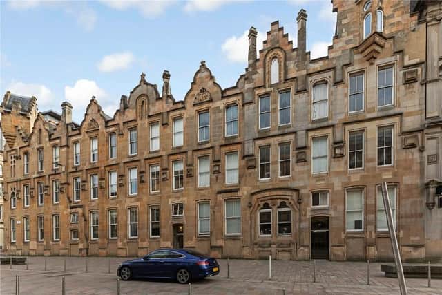 You could live in a luxury flat in the Merchant City for the same price as the London flat.