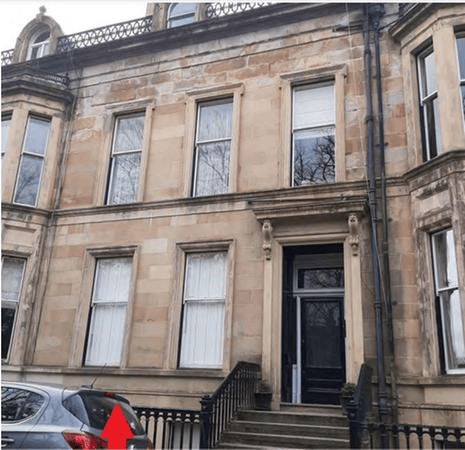 The old storeroom in the historic townhouse will be converted into a tiny flat - despite objections from four local councillors