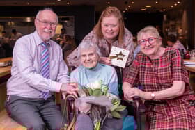 Effie was treated by family and friends to a week of celebrations for her 100th birthday - including a Wagamama’s lunch and shopping spree at Silverburn shopping centre