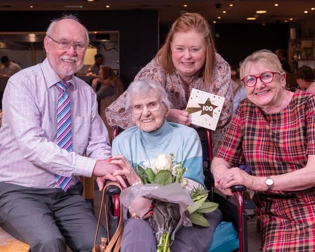Effie was treated by family and friends to a week of celebrations for her 100th birthday - including a Wagamama’s lunch and shopping spree at Silverburn shopping centre