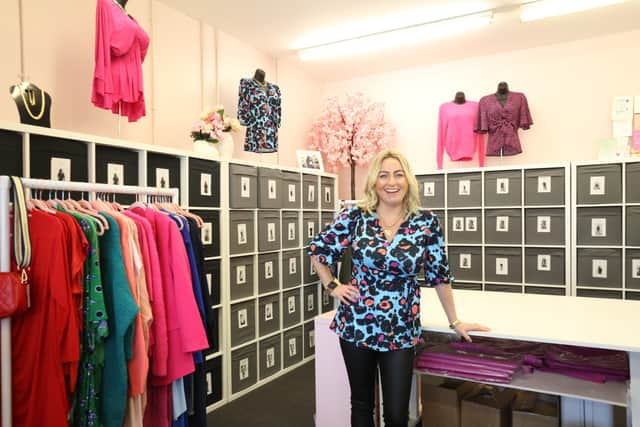 Jayne Lasley has gone international with her fashion business
