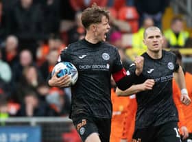 St Mirren’s paisley pattern away strip has been voted the best football kit in Scotland (Image: SNS Group)
