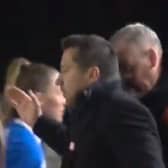 Rangers women’s coach Craig McPherson aimed a headbutt at Celtic manager Fran Alonso