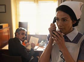 Ten Pound Poms: Michelle Keegan stars as stylish nurse in brand new BBC period drama - first look