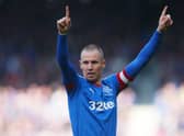 Kenny Miller of Rangers during the Petrofac Training Cup Final in April 2016