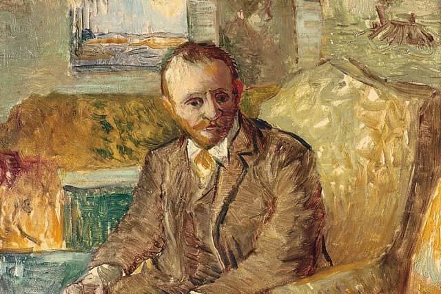The second portrait of Alexander Reid created by van Gogh - the two bore a striking resemblance to each other