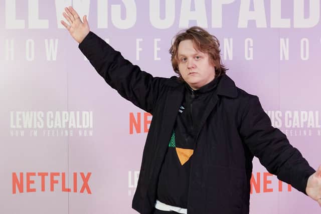 Lewis Capaldi at a special screening of his upcoming Netflix documentary ‘How I’m Feeling Now’