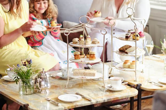 Afternoon tea at the Gleneagles hotel is worth the trip up from Glasgow this easter!
