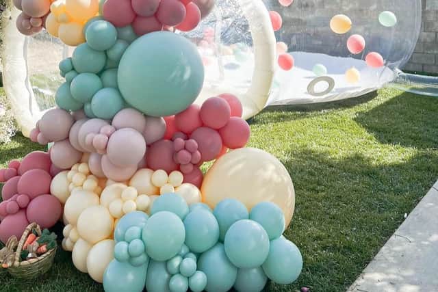 The Bubble House was made famous when Kim Kardashian hired one at one of her many parties