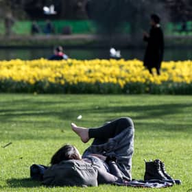 London is forecast up to 19C by The Met Office